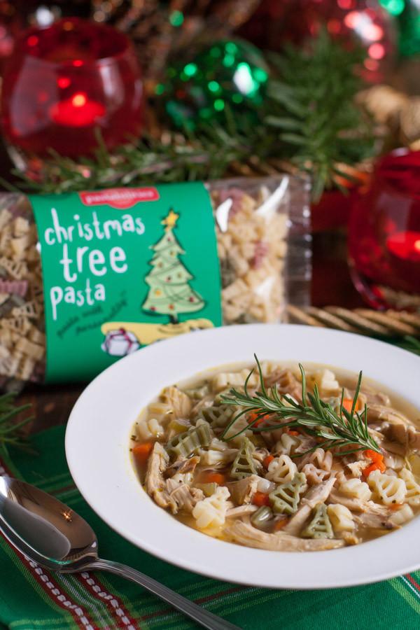 Quick Holiday Chicken Noodle Soup Recipe