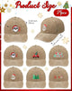 Christmas baseball hat