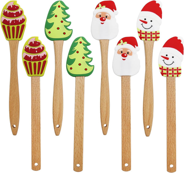 Christmas spatulas